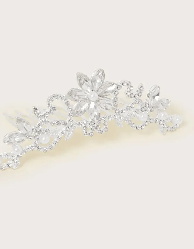 Embellished Flower Tiara Children Monsoon Girls039 Hair Accessories