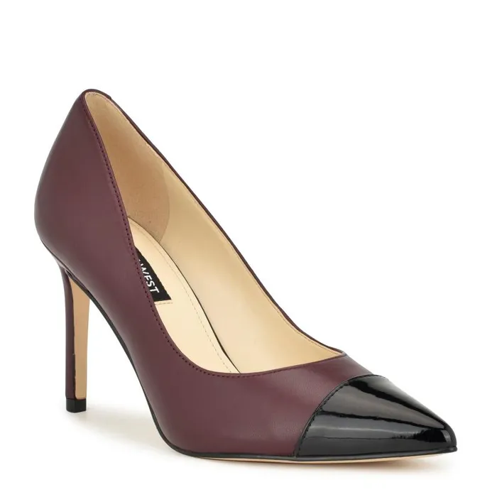 Enda Dress Pumps Dark Red Women Nine West Heels
