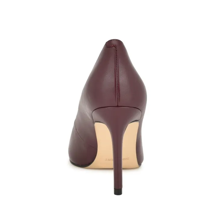 Enda Dress Pumps Dark Red Women Nine West Heels