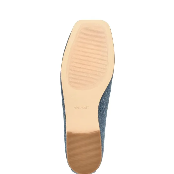 Erands Casual Loafers Denim Women Nine West Flats and Loafers