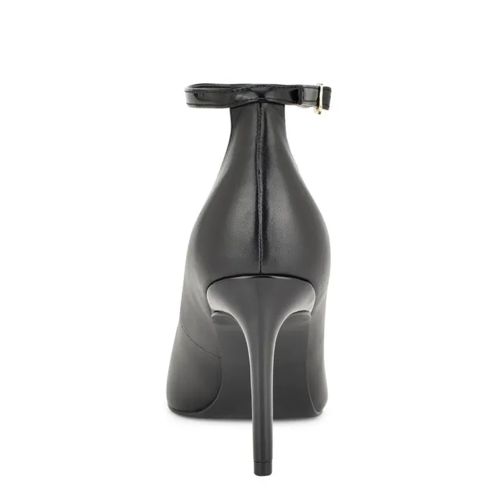 Erenn Ankle Strap Pumps Black Women Nine West Heels
