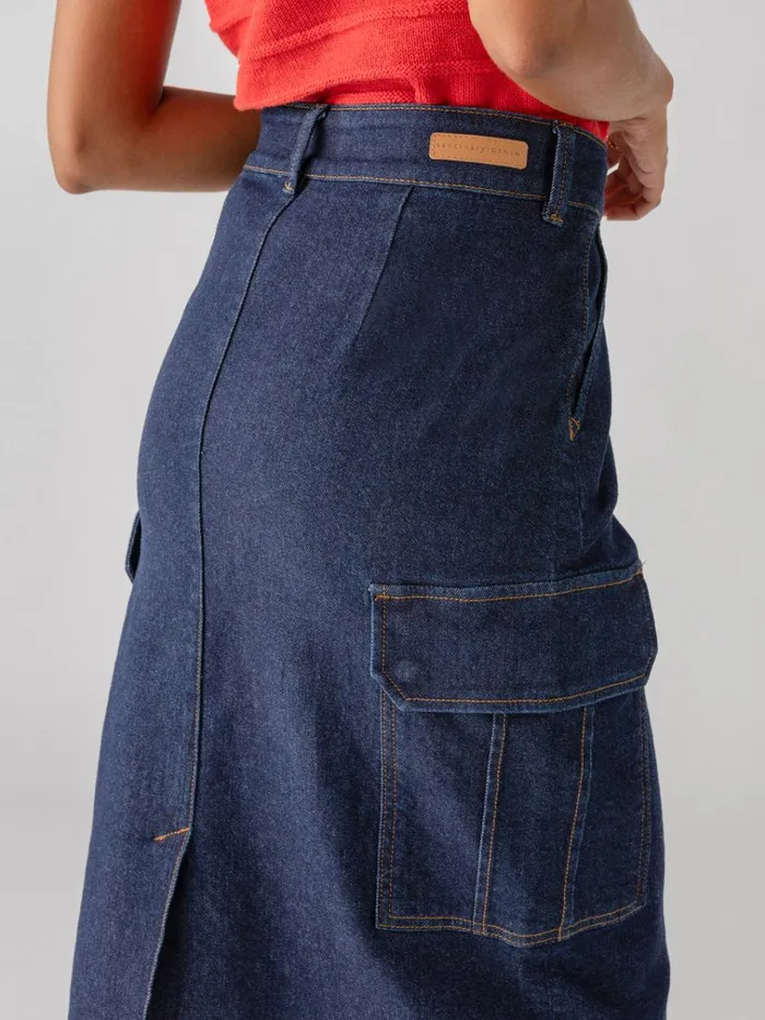 Essential Cargo Standard Rise Skirt Magnetic Women Sanctuary Clothing Skirts