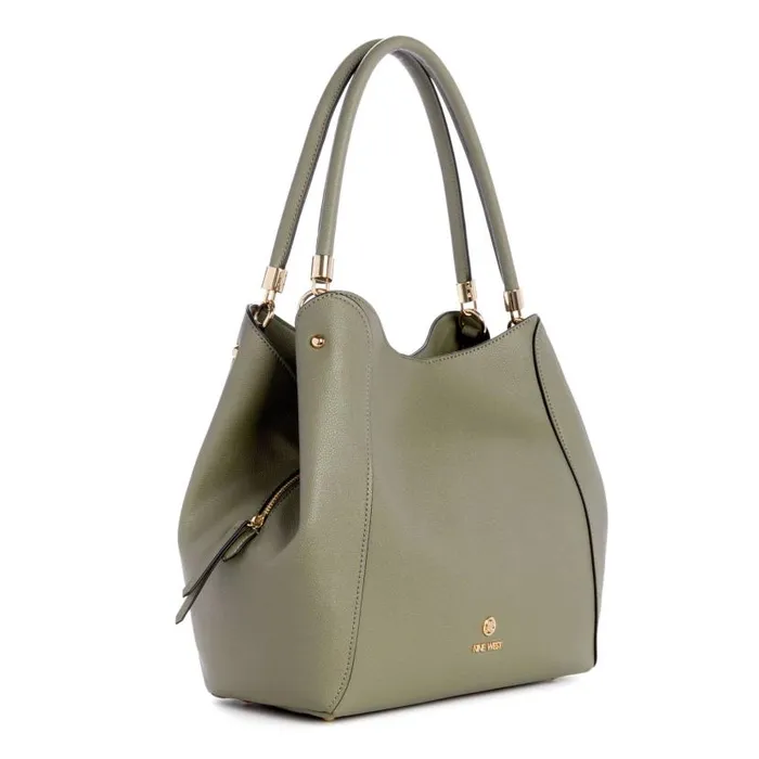 Etta Jet Set Carryall Faded Army WomenMen Nine West Satchels and Shoulder Bags Etta Jet Set Carryall Faded Army WomenMen Nine West Satchels and Shoulder Bags
