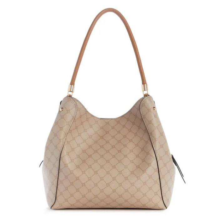 Etta Jet Set Carryall Khaki Logocamel WomenMen Nine West New Handbags