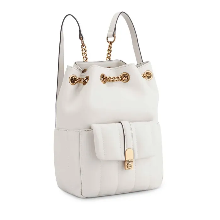 Evadne Backpack Milk WomenMen Nine West Totes and Backpacks