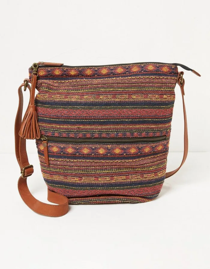 Evalie Woven Bag Multi Women FatFace Bags and Purses