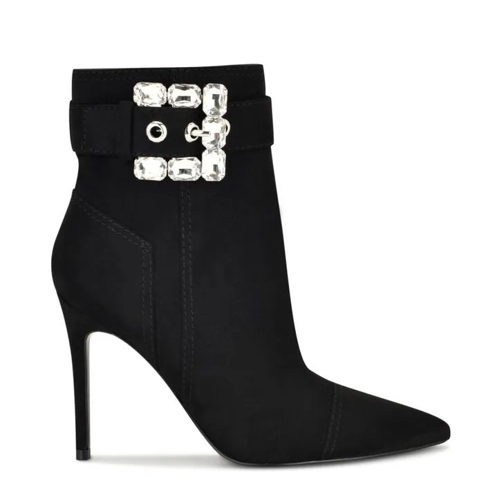 Fabrica Dress Booties Blackblack Women Nine West Boots and Booties