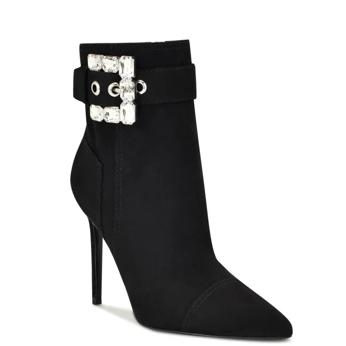 Fabrica Dress Booties Blackblack Women Nine West Boots and Booties