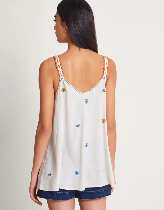 Felicity Embroidered Cami Ivory Women Monsoon Tops and Blouses