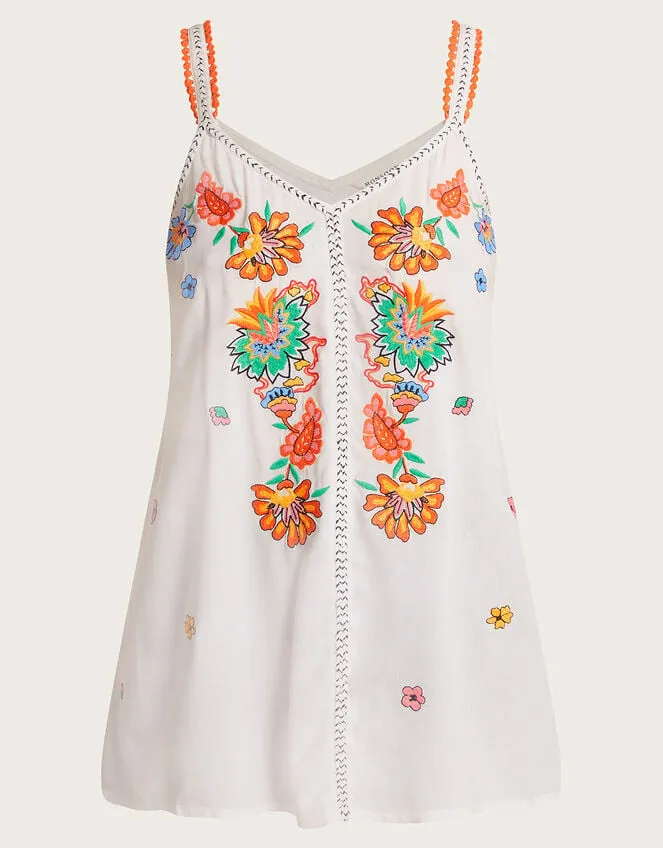 Felicity Embroidered Cami Ivory Women Monsoon Tops and Blouses