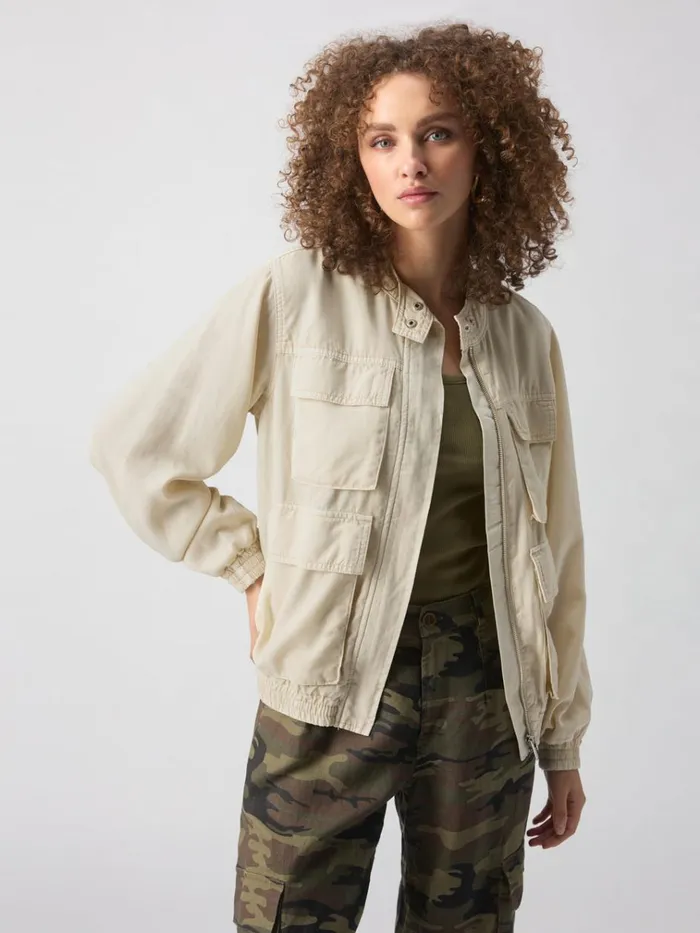 Field Utility Jacket Birch Women Sanctuary Clothing Jackets and Outerwear