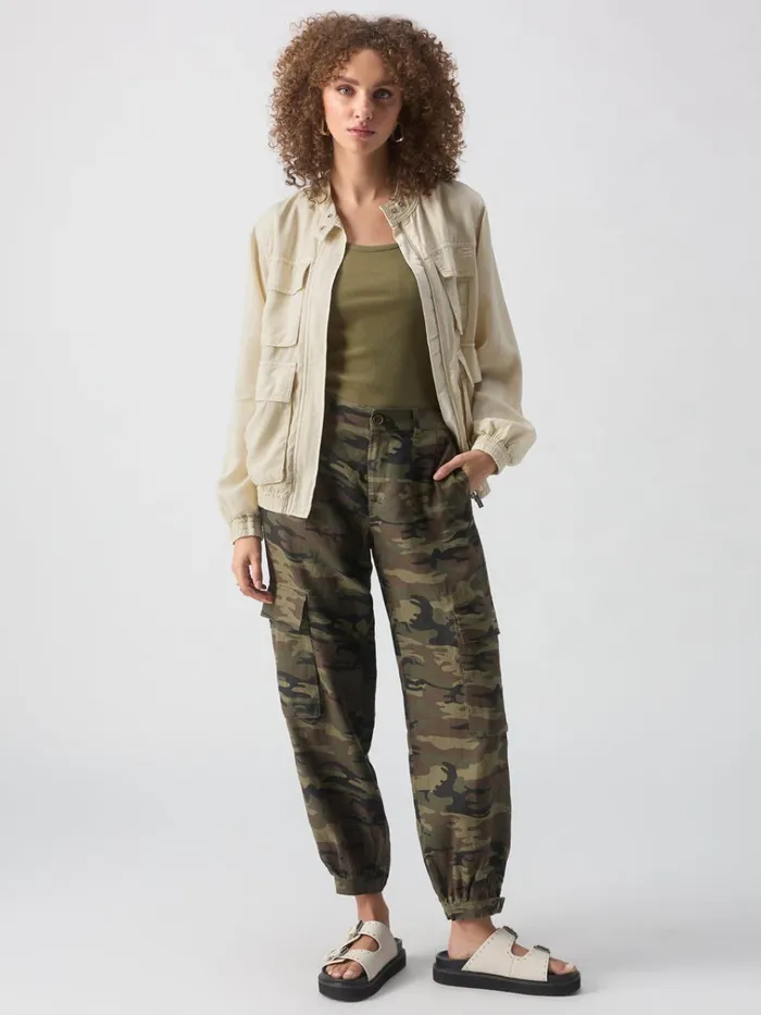 Field Utility Jacket Birch Women Sanctuary Clothing Jackets and Outerwear