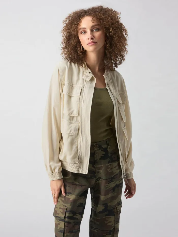 Field Utility Jacket Birch Women Sanctuary Clothing Jackets and Outerwear