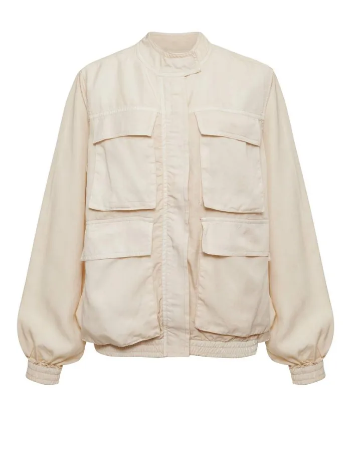 Field Utility Jacket Birch Women Sanctuary Clothing Jackets and Outerwear
