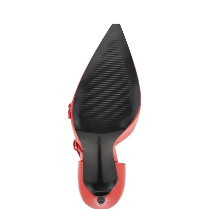Filma Pointy Toe Pumps Red Women Nine West Heels