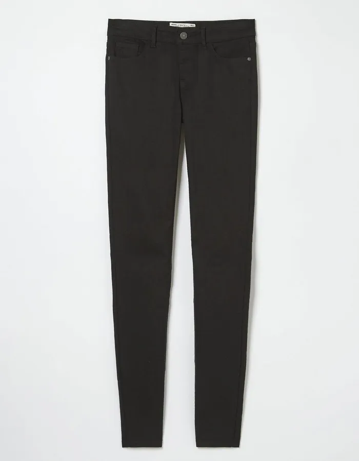 Five Pocket Jeggings Black Women FatFace Trousers and Leggings