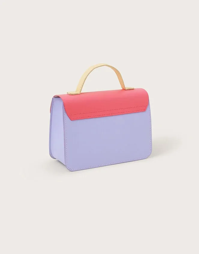 Floral Colour Block Bag Children Monsoon Girls039 Bags and Purses
