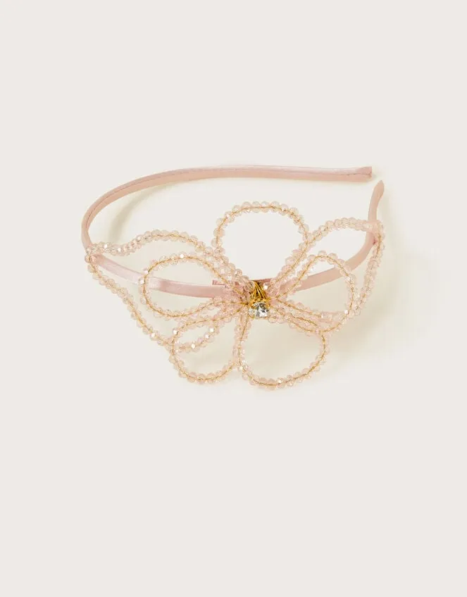 Flower Bead Headband Children Monsoon Girls039 Hair Accessories