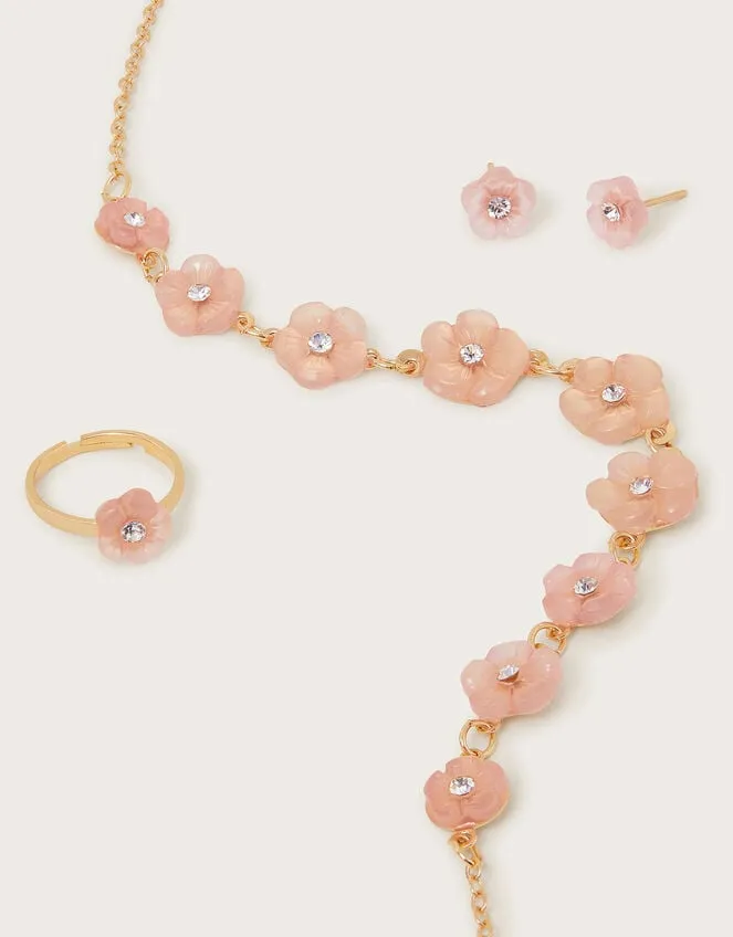 Flower Sun Jewellery Set Children Monsoon Girls039 Jewellery