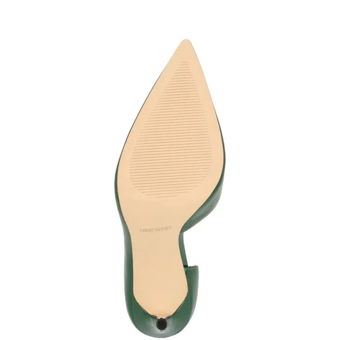 Folowe D039Orsay Pointy Toe Pumps Green Women Nine West Heels