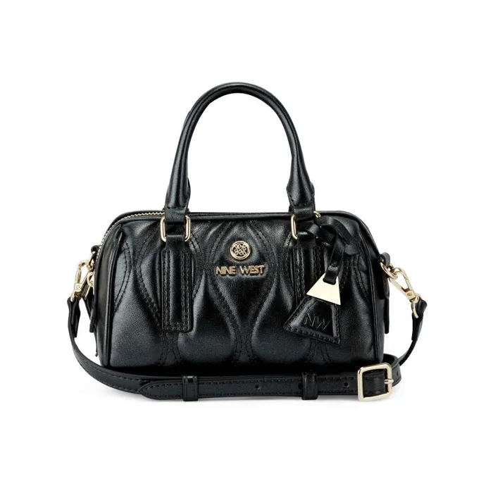 Foster Mini Bowler Crossbody Black WomenMen Nine West Crossbody