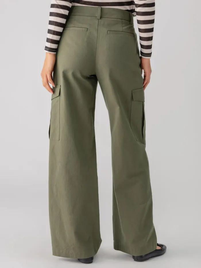Frankie Cargo High Rise Pant Dark Olive Women Sanctuary Clothing Pants