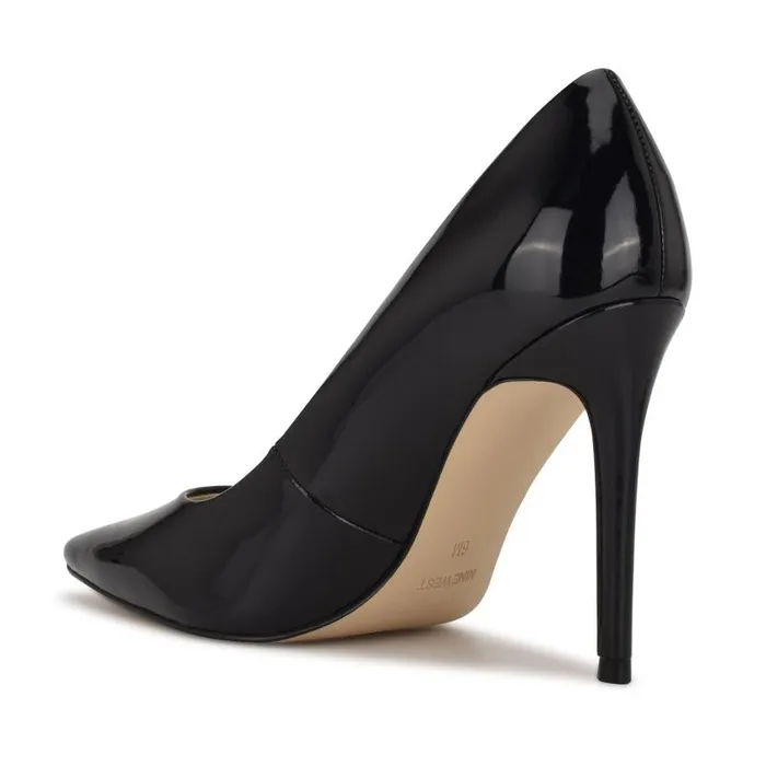 Fresh Pointy Toe Pumps Black Patent Women Nine West Heels