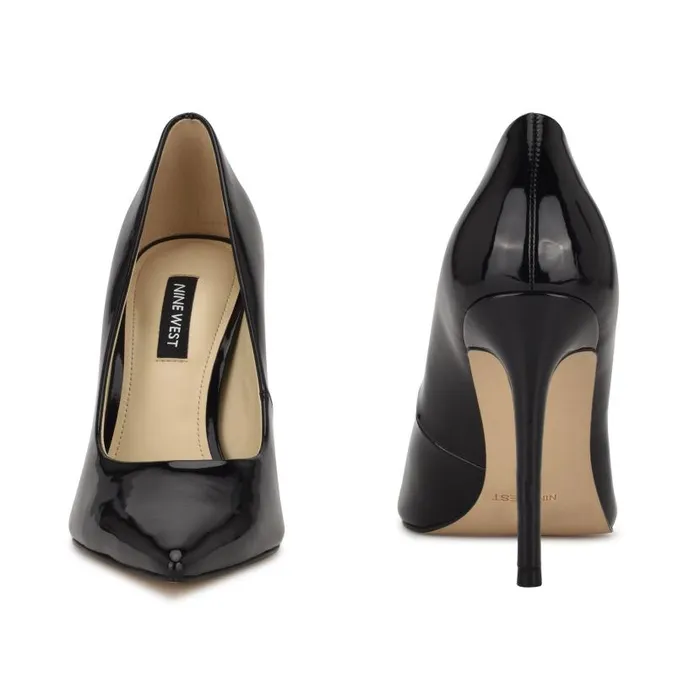 Fresh Pointy Toe Pumps Black Patent Women Nine West Heels