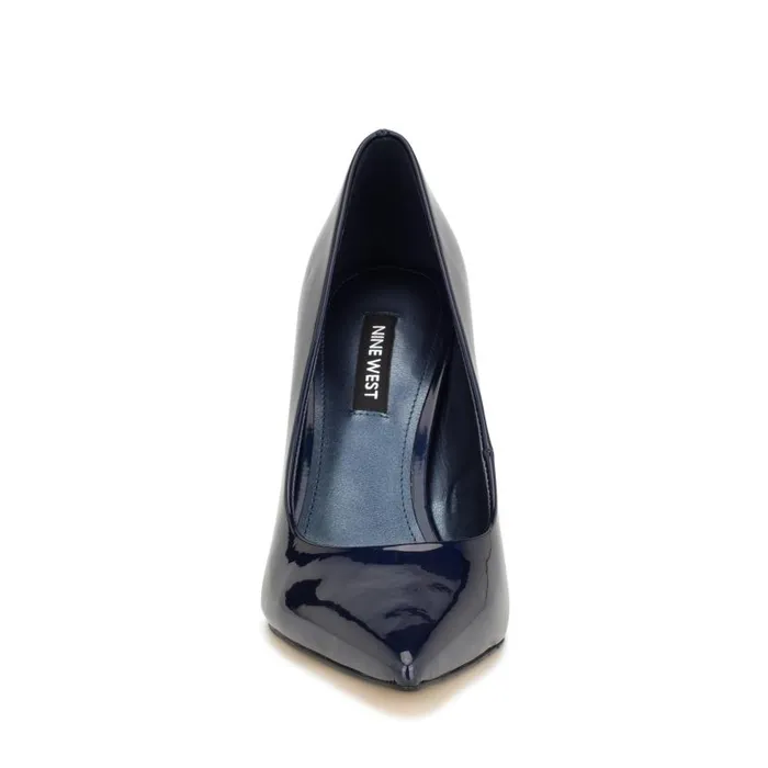 Fresh Pointy Toe Pumps Blue Women Nine West Heels
