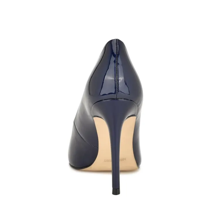 Fresh Pointy Toe Pumps Blue Women Nine West Heels