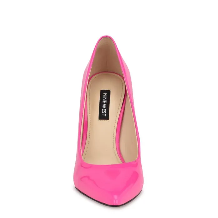 Fresh Pointy Toe Pumps Bright Pink Women Nine West Heels