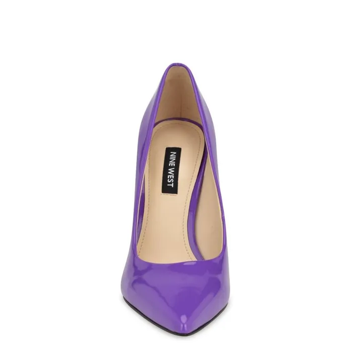 Fresh Pointy Toe Pumps Bright Purple Women Nine West Heels