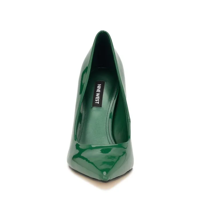 Fresh Pointy Toe Pumps Green Women Nine West Heels