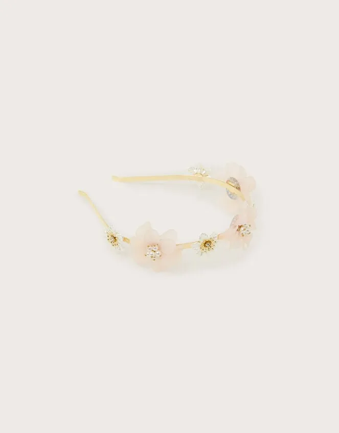 Frosted Flower Headband Children Monsoon Girls039 Hair Accessories