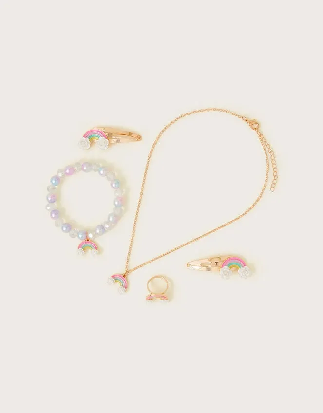 Fun Rainbow Jewellery Set Children Monsoon Girls039 Jewellery