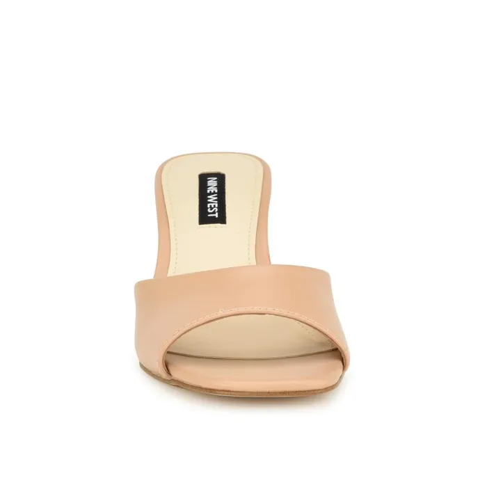 Gagen Slide Sandals Light Pink Women Nine West Sandals