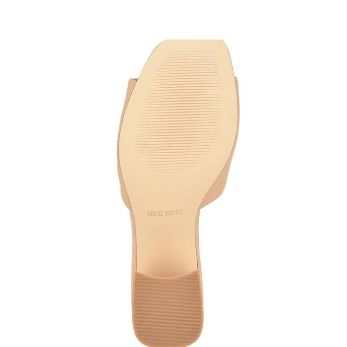 Gagen Slide Sandals Light Pink Women Nine West Sandals
