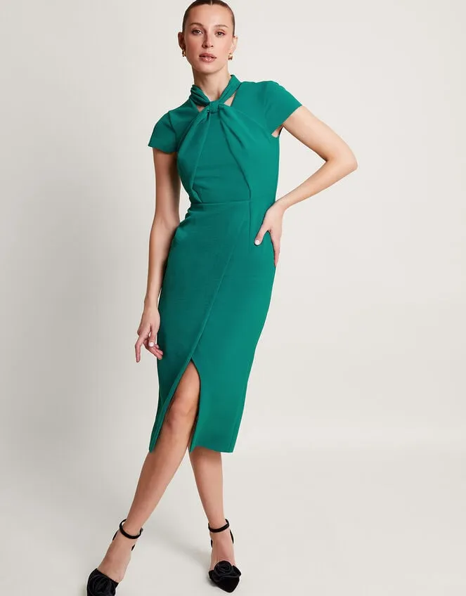Garda Shift Dress Green Women Monsoon Occasionwear