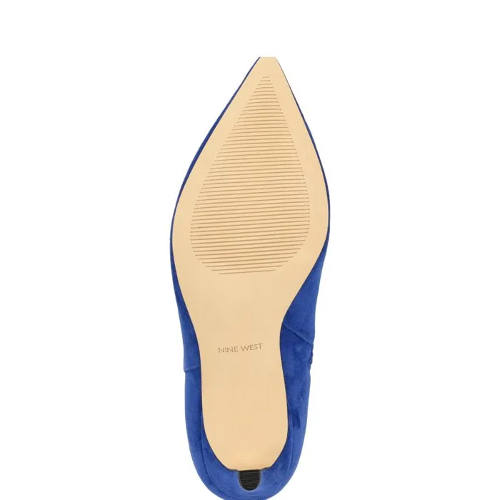 Gemms Dress Booties Blue Suede Women Nine West Boots and Booties