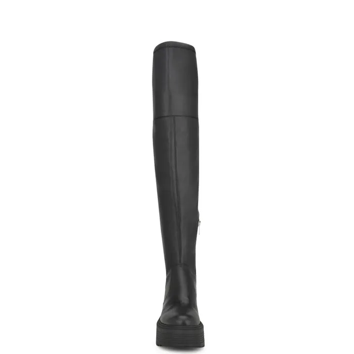 Geton Over The Knee Boots Blackblack Women Nine West Boots and Booties