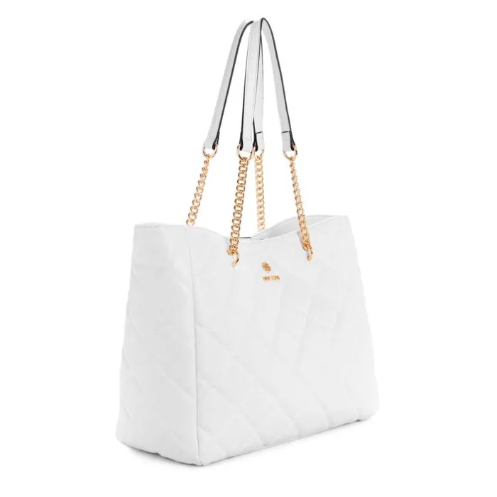 Gibson Carryall Whte Quilt WomenMen Nine West New Handbags