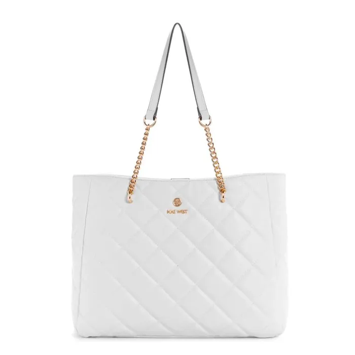 Gibson Carryall Whte Quilt WomenMen Nine West Totes and Backpacks