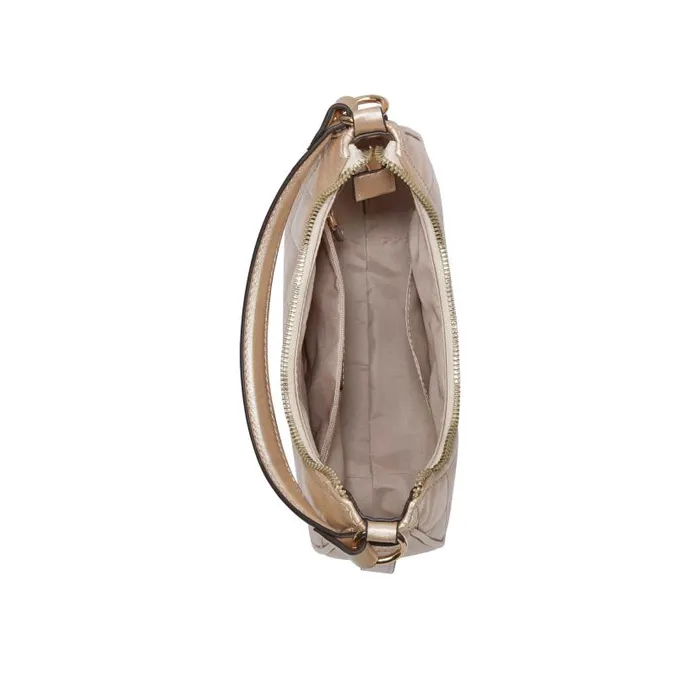 Gibson Mini Hobo Crossbody Gold WomenMen Nine West Crossbody