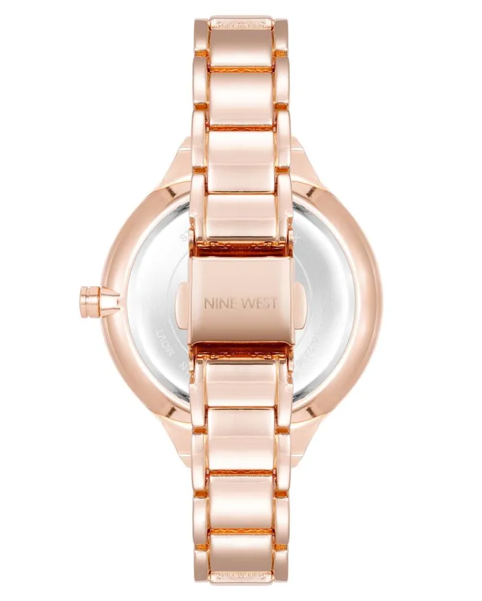 Glitter Ombre Dial Watch Rose Gold WomenMen Nine West Watches