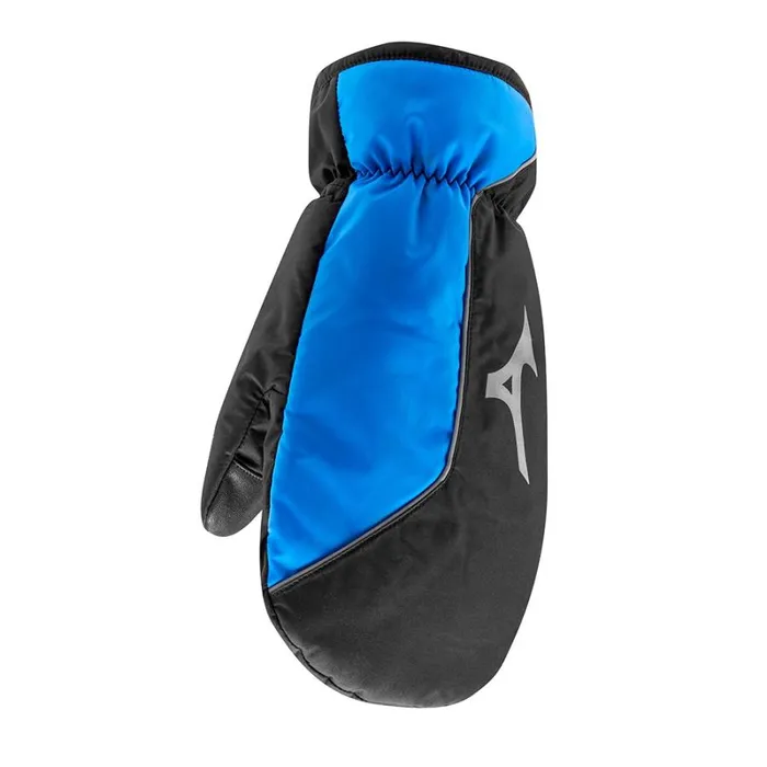 Gloves Women Mizuno Rb Winter Mitten Black Blue