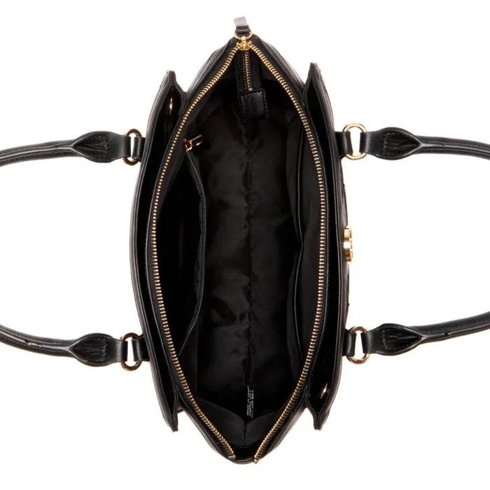 Graysen Jet Set Satchel Black WomenMen Nine West New Handbags