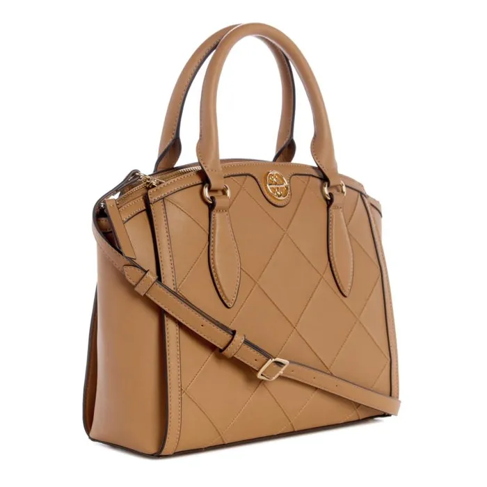 Graysen Jet Set Satchel Camel WomenMen Nine West Satchels and Shoulder Bags