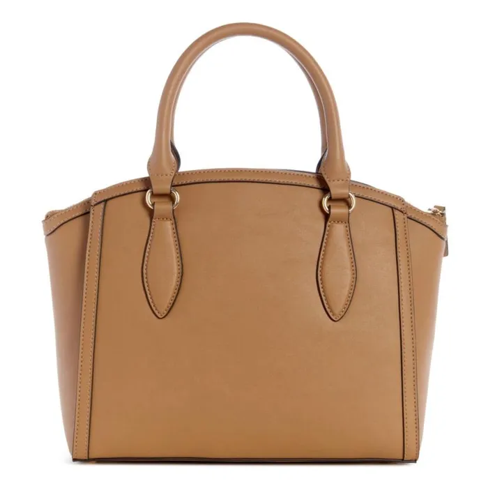 Graysen Jet Set Satchel Camel WomenMen Nine West Satchels and Shoulder Bags
