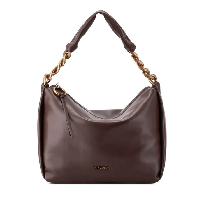 Gwynne Hobo Raisin WomenMen Nine West Satchels and Shoulder Bags