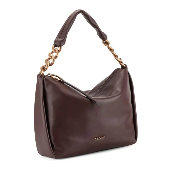 Gwynne Hobo Raisin WomenMen Nine West Satchels and Shoulder Bags